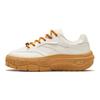 Anta Versatile Trendy Lightweight Comfortable Non-Slip Wear-Resistant Warm Low-Top Casual Shoes Women sneaker White Brown 122418086-4