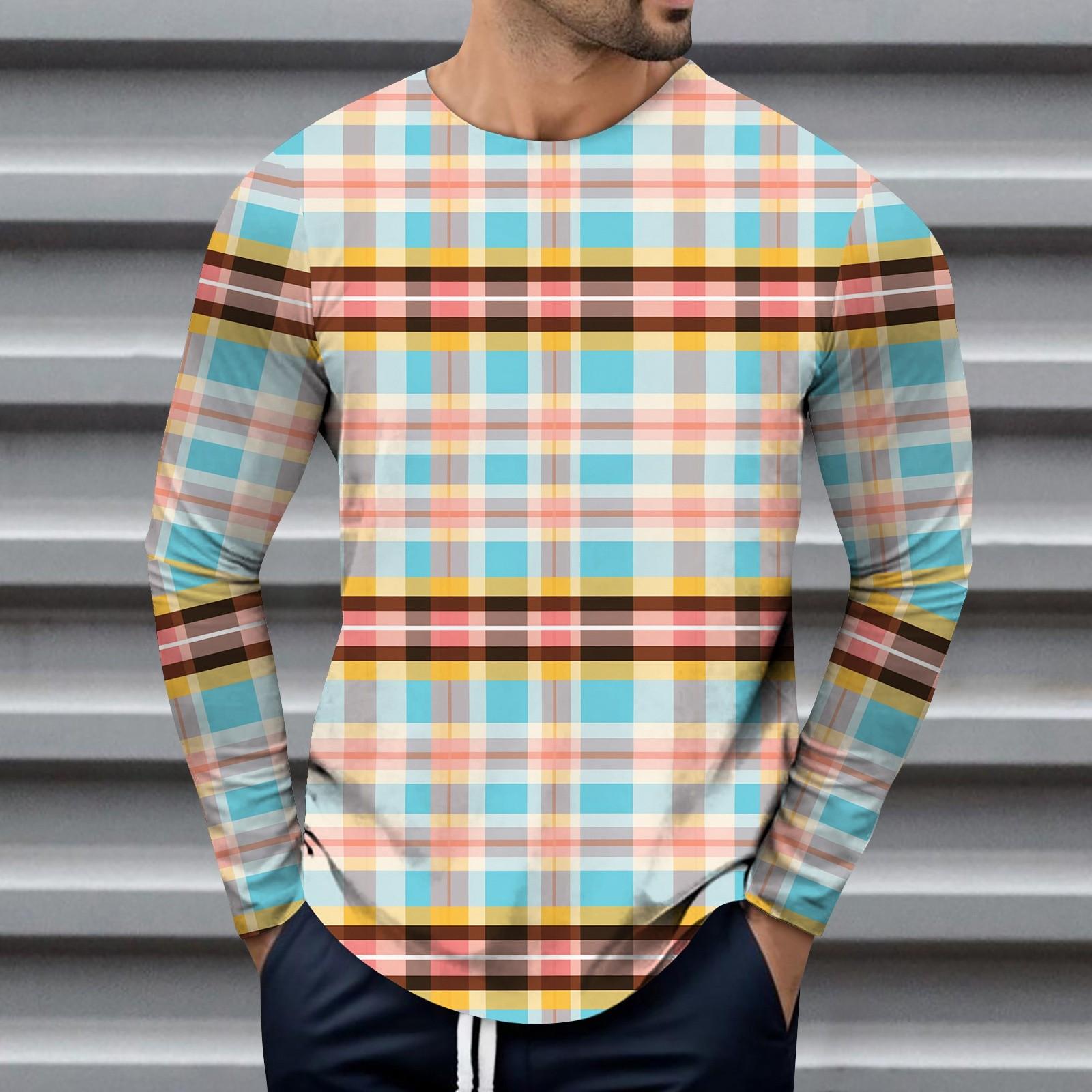 

Чоловіча футболка з довгим рукавом і пуловер із круглим вирізом із принтом Санта-Клауса. Весна та осінь XXXXXL