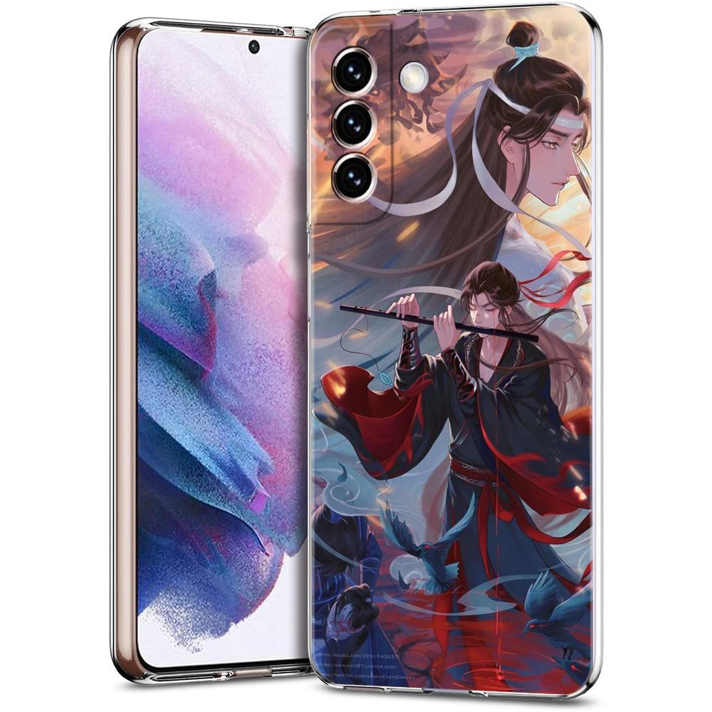 Grandmaster Of Demonic Cultivation Transparent Phone Case for Samsung Galaxy S25 S24 S23 S22 S20 S21 FE Ultra S24 S23 Plus TPU