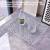 1PC tray rectangular living room household light luxury high-grade acrylic new tea tray water cup tea set fruit tray