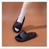 Pupule Holomua Cat Room Platform Sandals for and Bath Japanese Shoe Women's Slippers, Shoes, Balcony, Toilet, Shower, (Black, Sizes, Adult, Alphabet,