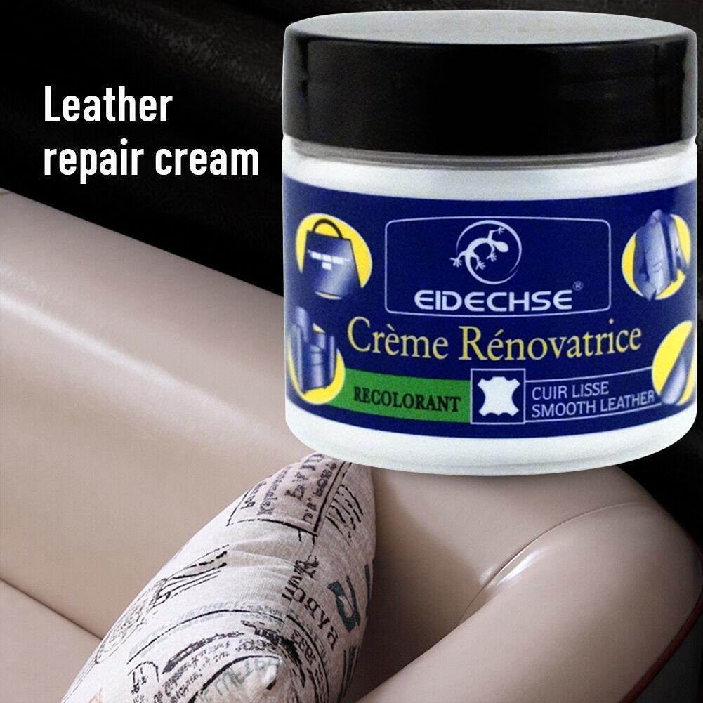 Leather Vinyl Repair Filler Compound Cream for Leather Restoration Cracks Burns Car Seat Sofa