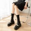 Cute Sweet Womens Socks Vintage Lace Socks Bowknot Long Socks Stockings for Girl