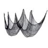 2M/4M Halloween Decorations Black Creepy Gauze Cloth Window Table Door Net Spooky Fancy Dress Party Haunted House Wall DIY Decor
