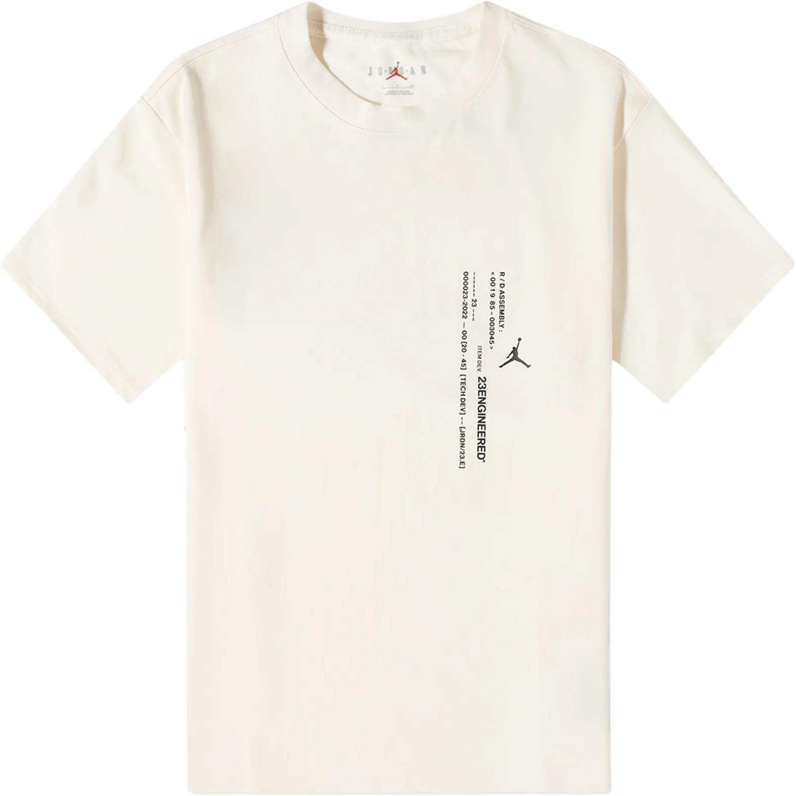 Мужская футболка Air Jordan 23 Engineered 85 Graphic Tee White DM1418-901 L
