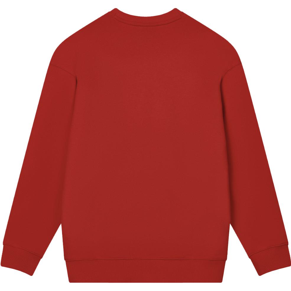 FILA Da Da Long Series New Year Pullover 2024 Spring Sweatshirt Unisex tops Legendary-Red F11U419201FRD