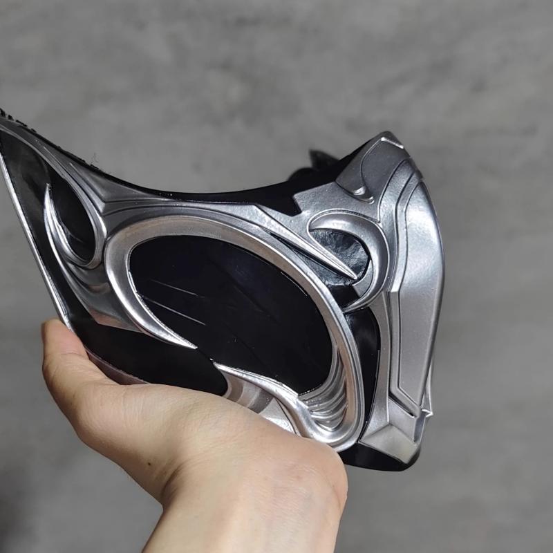 Role Playing Mask Accessories Anime Game Mortal Kombat Sub Zero Role Playing Mask Adult Male Fiberglass Mask Props Halloween