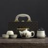 Minguan Portable Ceramic Kung Fu Tea Set Gift