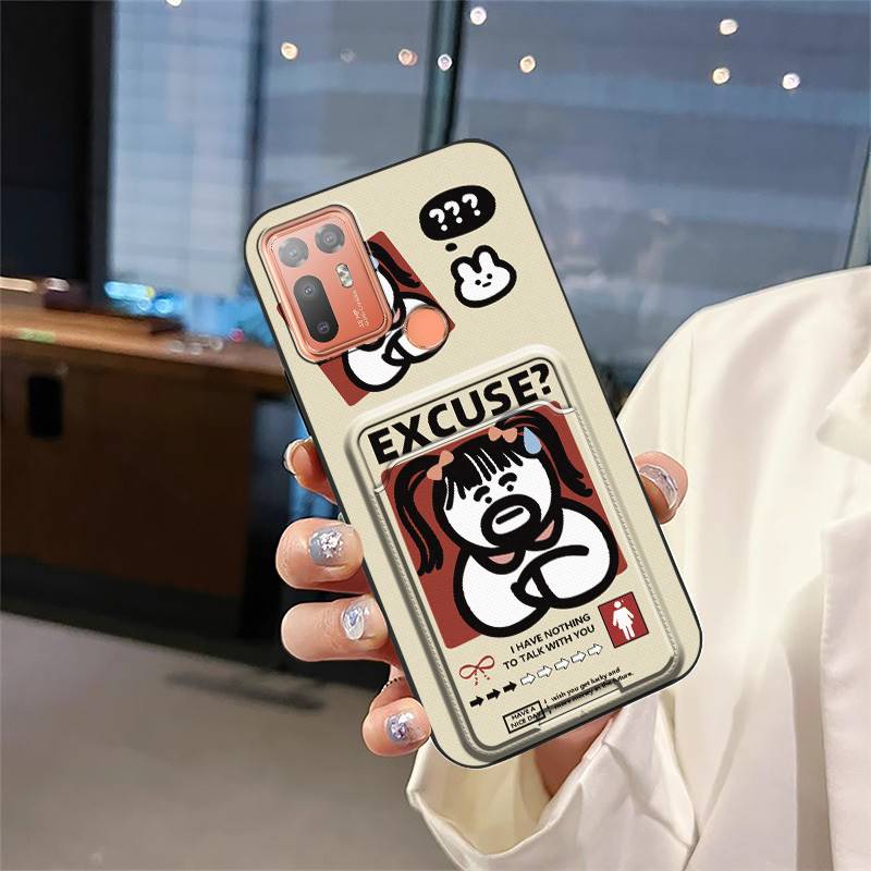 Roztomilý obal na kartu Pouzdro na telefon Pro HTC Desire 20 Plus/D20+ Nárazuvzdorný Módní design Měkké pouzdro Nárazuvzdorný Zadní kryt TPU