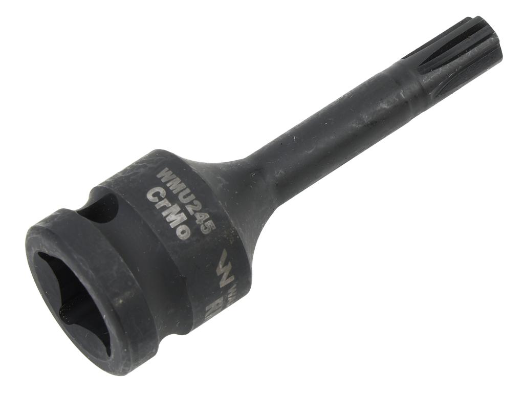 Impact socket, 1/2" ribe RM9 made of CrMo steel, Waryński