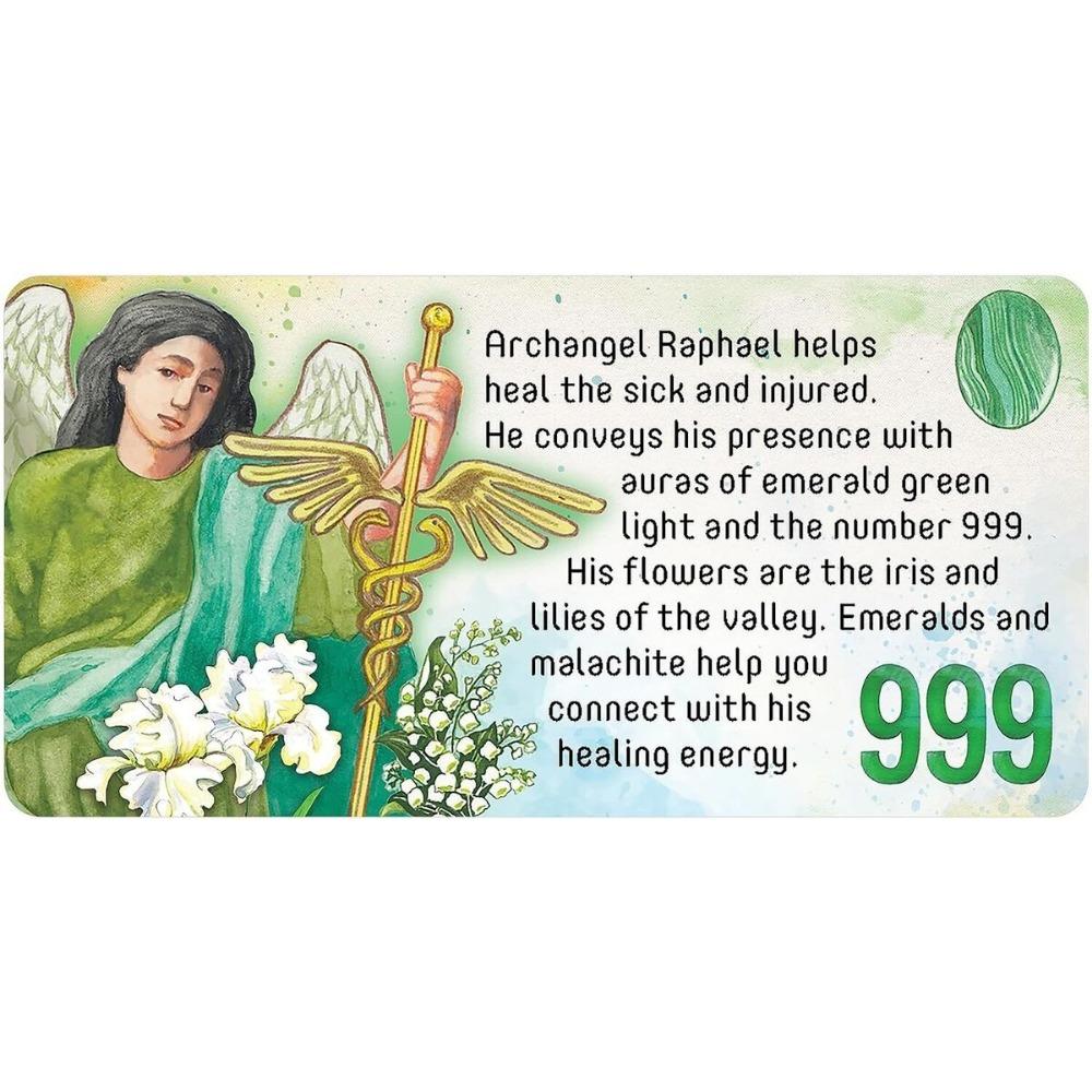 40 Message Cards Angel Connections 10.5*6cm Present Visual Images of An Angel Sign with Messages To Receive Angel’s Blessing