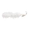 Christmas Tree Ornaments 3D Realistic Simulated Peacocks with Long Tail Natural Feathers Hanging Decoration Party Home