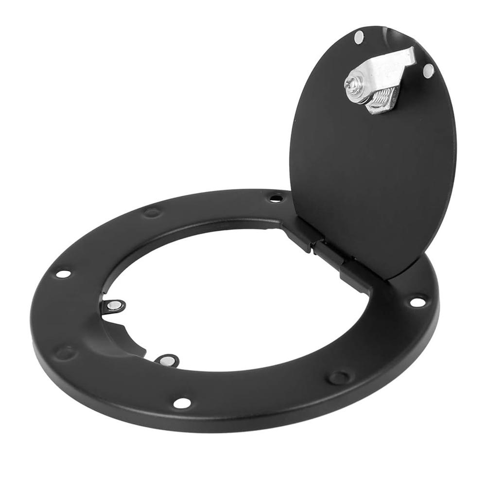 Gas Tank Fuel Filler Door Neck Bezel Locking Gas Cap Cover For Jeep Wrangler TJ Unlimited Sport Rubicon Sahara 1997-2006