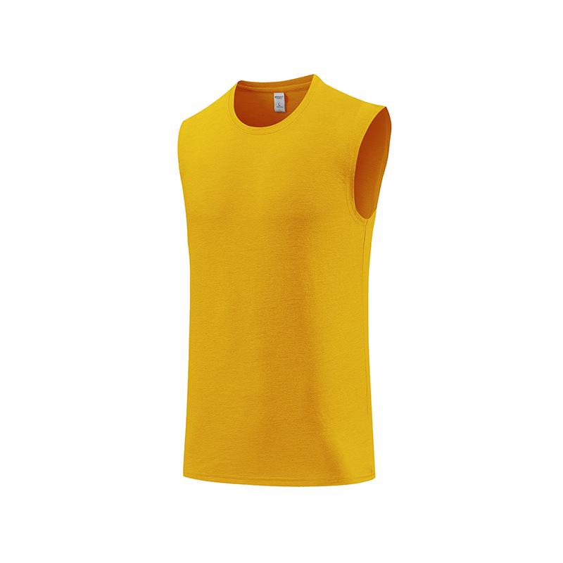 

Мужская дышащая быстросохнущая майка для фитнеса: Влагоотводящий, Свободный, Без рукавов для бега и тренировок 2XL