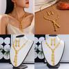Autumn Fashion Alloy Jewelry Set Sparkling Rhinestones For Daily Decoration Wear