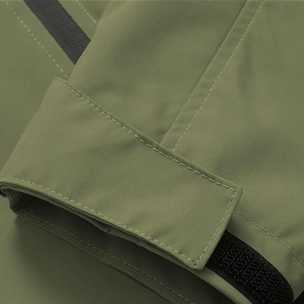 Women's Solid Color Long Sleeved Hooded Outdoor Suit Windproof And Waterproof Thin Jacket