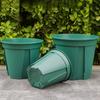 Breathable Control Flower Pot with Air Pruning Design Resin Planter for Blueberries Strawberries Roses Drainage Holes Thickened Beginner Plant Pot for