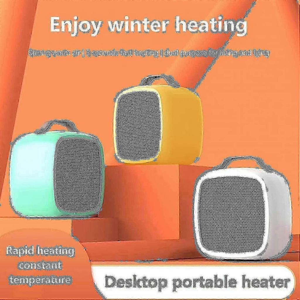 Battery Powered Portable Space Heater with Thermostat - High Output Mini Electric Heater Fan for Winter 25-26 Edition