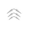 2 Stück/6 Stück Spike Augenbrauen Piercing Schmuck Edelstahl Gebogener Barbell Augenbrauen Tragus Lippenringe Ohrringe Für Männer