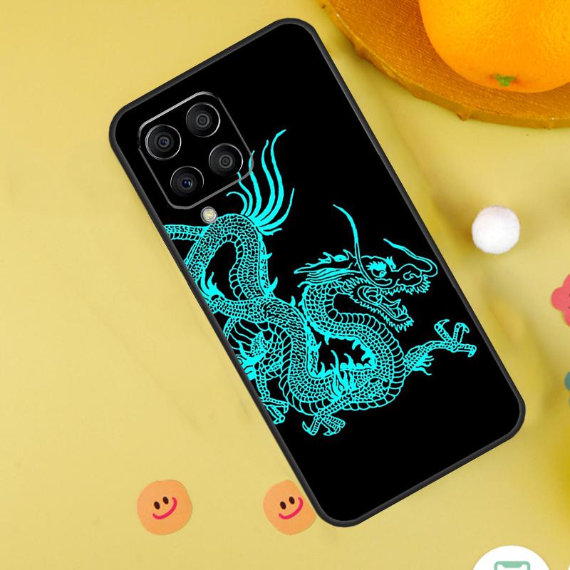 Antike Japanische Drachenhülle Für Samsung Galaxy M31 M32 M12 M52 M21 M15 M55 M56 M36 M16 M06 M13 M33 M53 M14 M34 M54