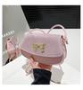 Beautiful trend casual 2025 new simple bow fashion one shoulder crossbody small square bag woman