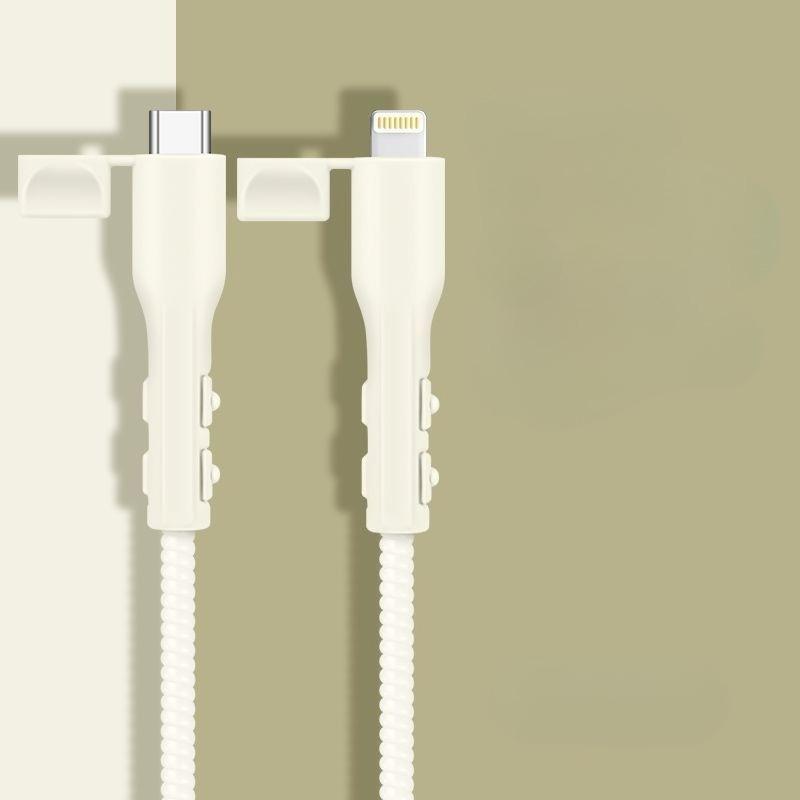 Data Cable Protection Cover Anti Charging Cable Protection Cover Charger Cable Head Soft Silicone Rubber Protector Accessories