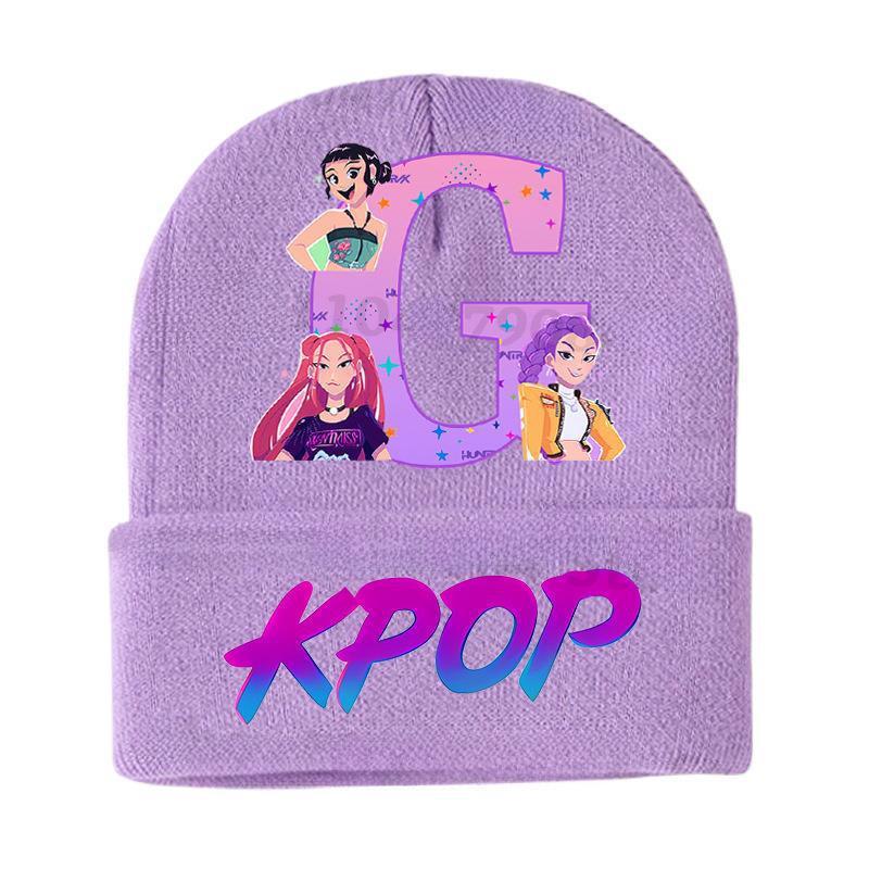 Dämonentöter KPOP Kinder Wollstrickmütze - Cartoon Anime Design
