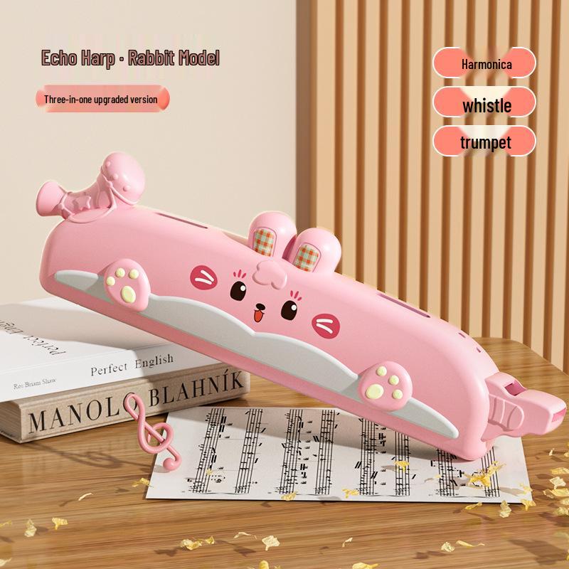 

Детская губная гармошка игрушка музыкальный инструмент – детская свистулька-труба для упражнений на объем легких и раннего развития