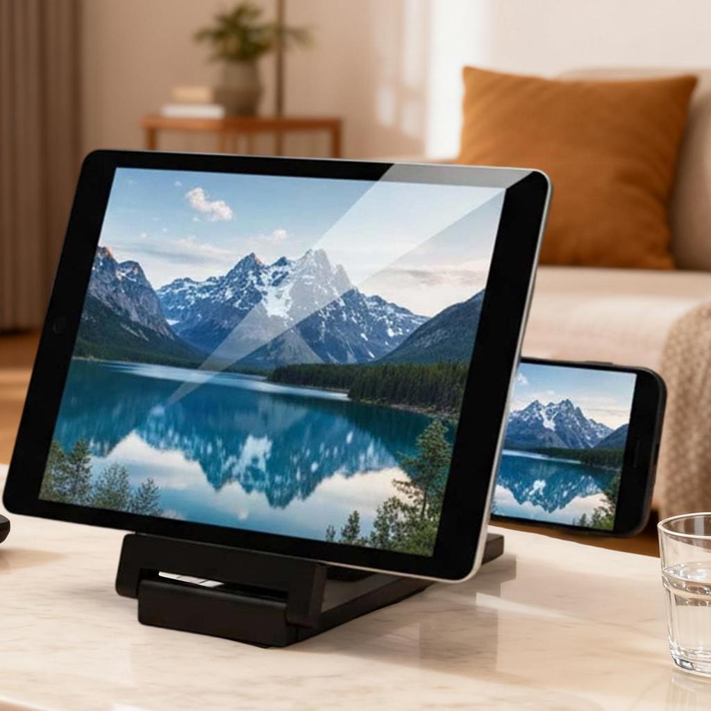 Portable Phone Screen Magnifier for Daily Reading Learning Movie Streaming Enlarged Screen Phone Stand Bracket Tool