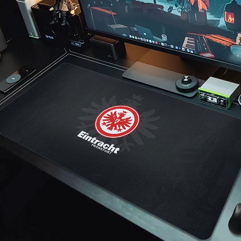 Eintracht Frankfurt Large Size Mouse Pad Large Gaming Table Cushion Non-slip Laptop Tablet Big Mousepad XXL Mat Mini PC Playmat With Lock edge