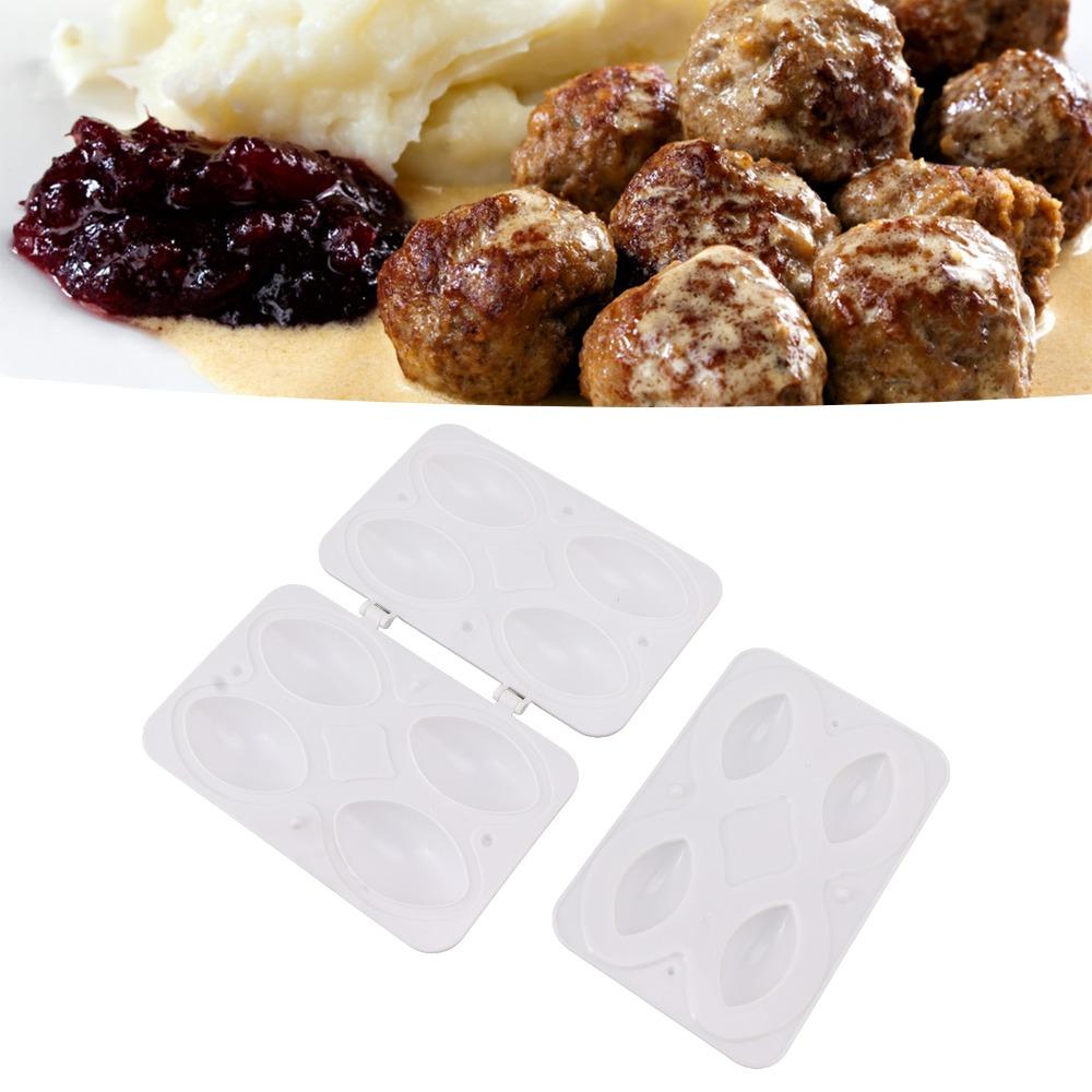 Ruční forma na výrobu masových kuliček ABS Forma na výrobu Kibbeh Rolls Domácí vaření