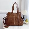 Women's Minimalist Handbag, Large-capacity Shoulder Bag, Vintage Handbag, Women's Handbag, Fashionable Daily Shoulder Bag