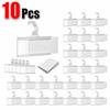 10Pcs Translucent Label Holder Plastic Plastic Hang Tag Price Tag Holder  Retail Store Display
