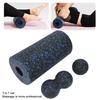Foam Roller Set 3 in 1 Yoga Column Deeply Massage Professional Fit Body Curve Peanut Ball for Sport