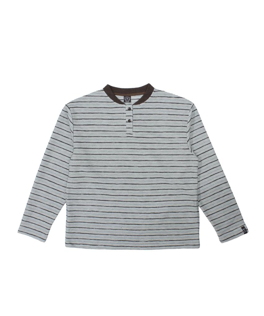 AZENDER Henry Boucle Stripe Grey