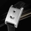 Leather Strap Square Wristwatch Square Case Sports Watch New Men's Wristwatch  Business Wear