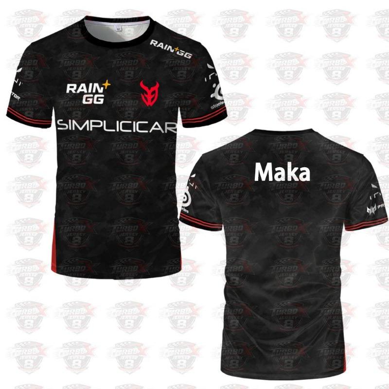 2026 New 3d Max Team Jersey Cs2 Gaming Esports Club Max Uniform Men's Fashion 3d Printed Short Sleeved T-shirt Fan Id Top