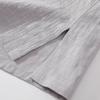 Mens Chinese Style Loose Cotton Linen Two Piece Set V Neck T Shirt Long Pants