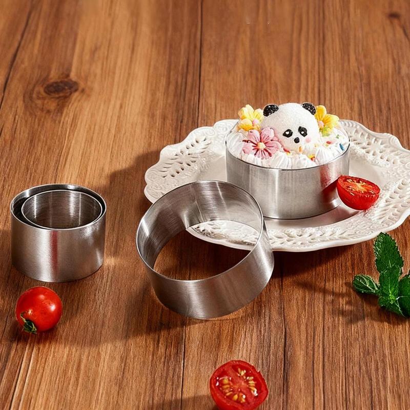 MDNG Stainless Steel Mousse Ring Set