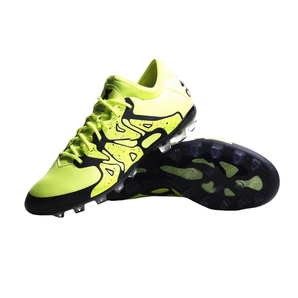 Adidas X15.1 High-End Artificial Grass AG (Rubber Short Studs) PU Non-Slip Soccer Shoes Men Soccer Shoes AF6283