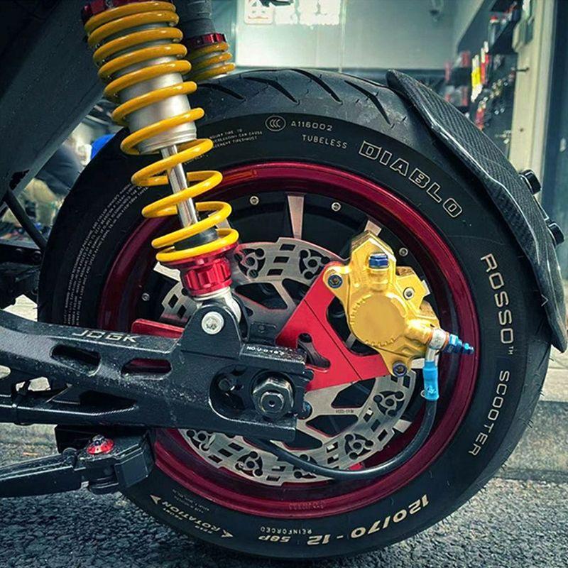 84mm Motorcycle Rear Brake Crab Caliper Bracket/Adapter Support For 220mm Brake Disc For Niu Electric Scooter U1/US/U+B/UQI/UM