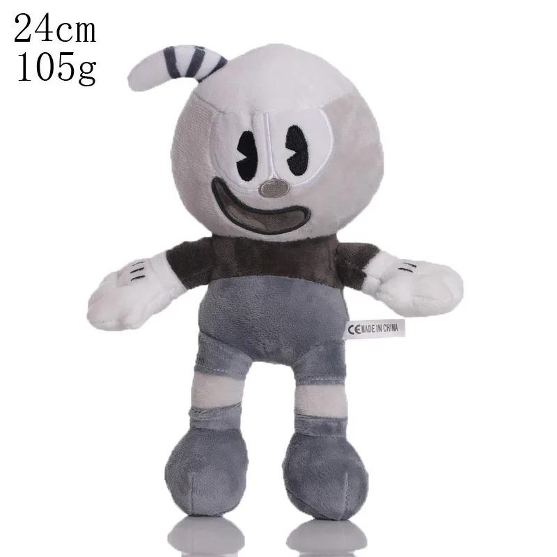 Hot 22-30cm Adventure Game Cuphead Plush Toys Mugman The Devil Legendary Chalice Plush Doll Soft Cuphead Doll for Children Gifts
