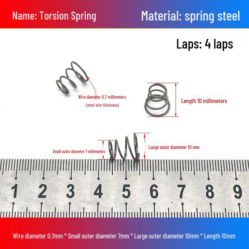 Stainless Steel Pagoda-Shaped Trapezoidal Compression Spring for Battery
