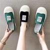 Canvas shoes women's single shoes spring and autumn Korean version casual one-pedal lazy shoes student shoes women