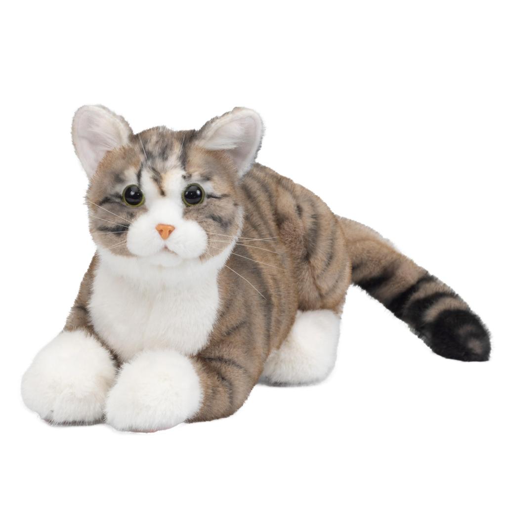 Trendmaster Nadenade EX Tabby Cat Realistic Pet Loss Gift Cat Lover Healing Partner Caregiving Communication Robot Plush Toy Neko-chan
