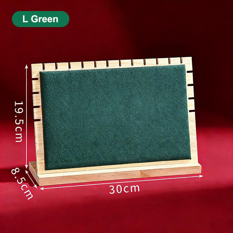 Creative Solid Wooden Necklace Frame Fashion Jewelry Display Frame Pendant Support Jewelry Display Props