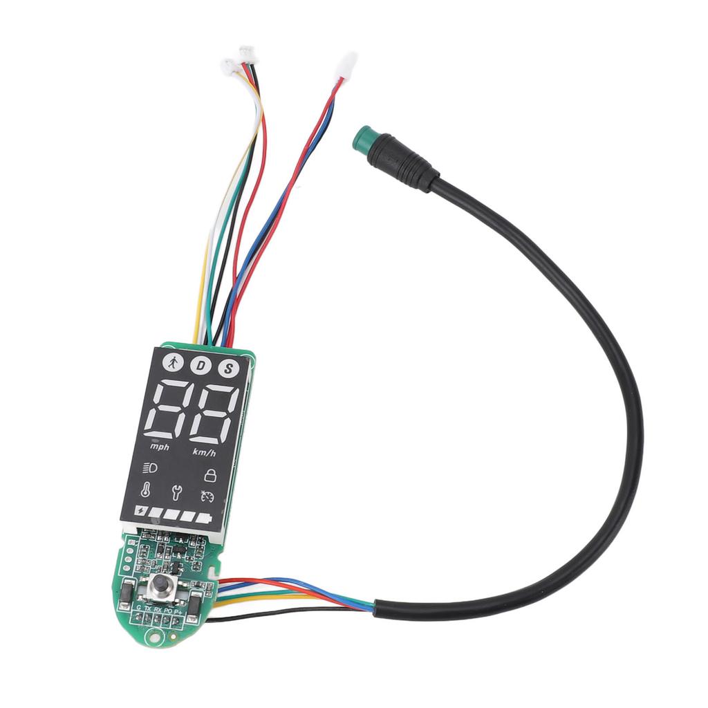 Electric Scooter Circuit Board ABS Waterproof Electric Scooter Dashboard Circuit Board Replacement
