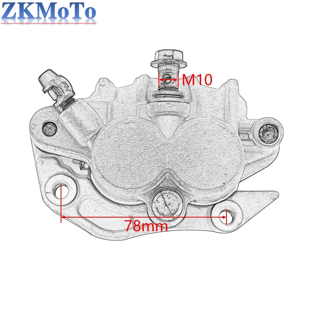 Motorcycle Front Brake Caliper Brake Cylinder For Honda CR 125R 250R CRF 250R 450R 250X 450X 250RX 450RX 2002-2018 2019 2020