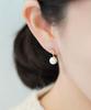Alleun Silver 925 Cubic Bold Drop Silver Earrings