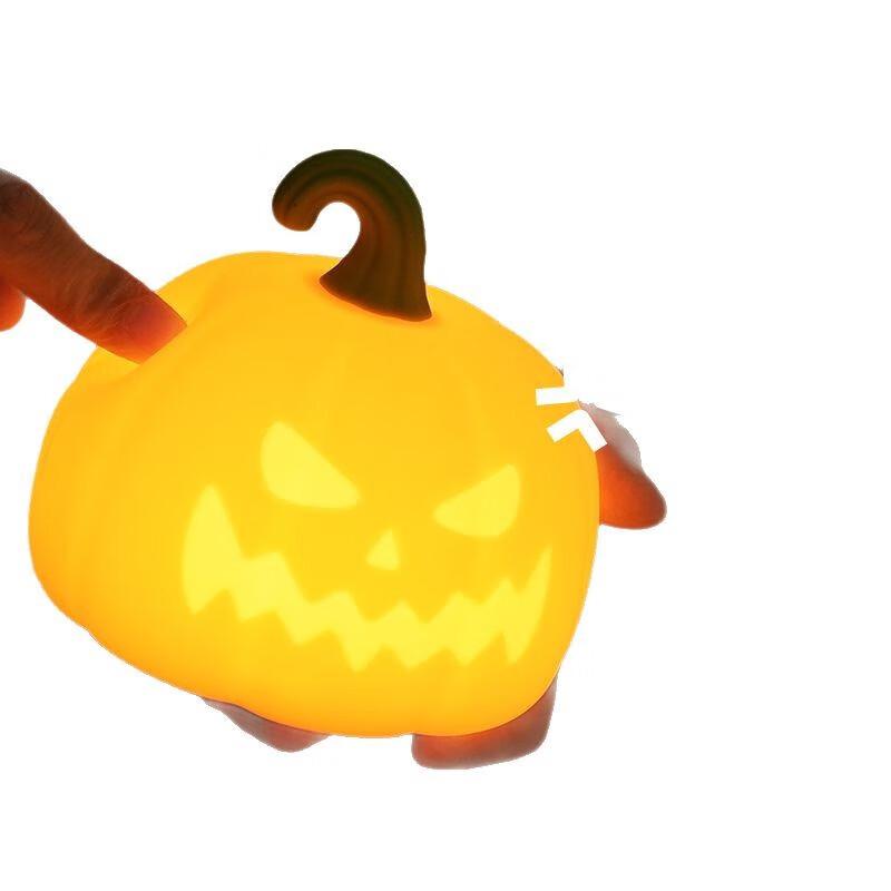 Kids Halloween Pumpkin Handheld Night Light